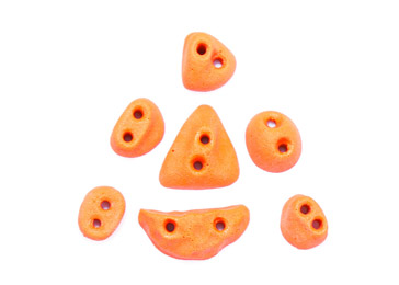 Fixation during the construction of the climbing wall. The third type - fixing the hooks with the M10 bolt