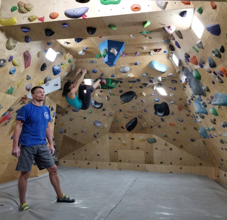 Climbing wall Aztec for Climbing SOR named after  V.G. Putintsev 