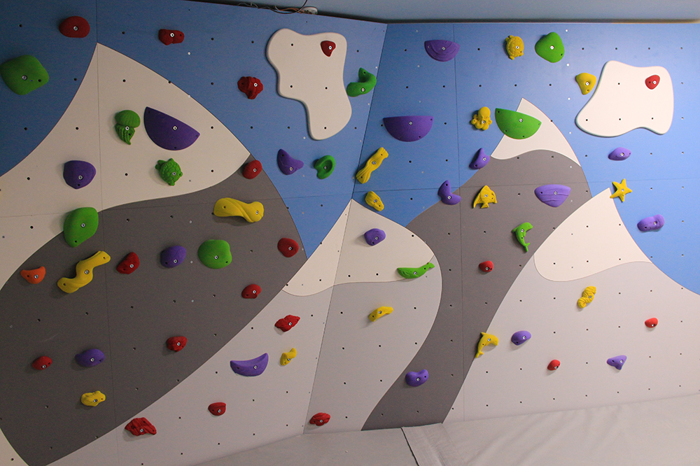 Climbing wall AZTEC for children's center "Raduga"