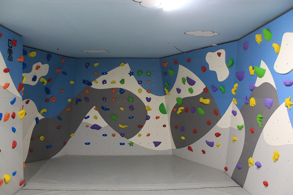 Climbing wall AZTEC for children's center "Raduga"