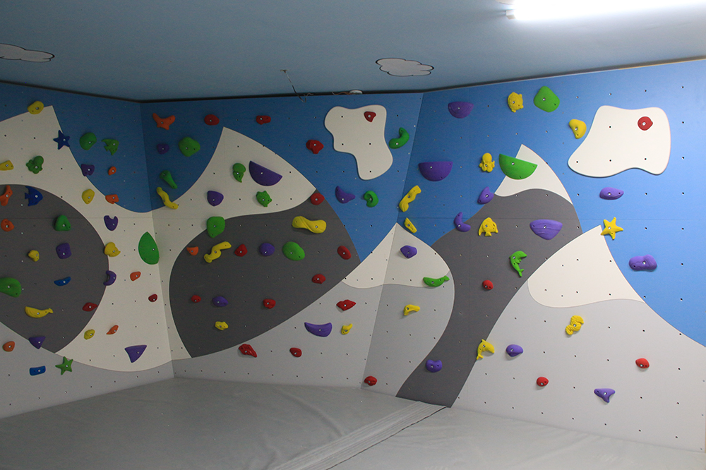 Climbing wall AZTEC for children's center "Raduga"