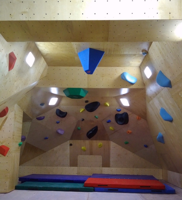 Climbing wall Aztec for Climbing SOR named after  V.G. Putintsev 