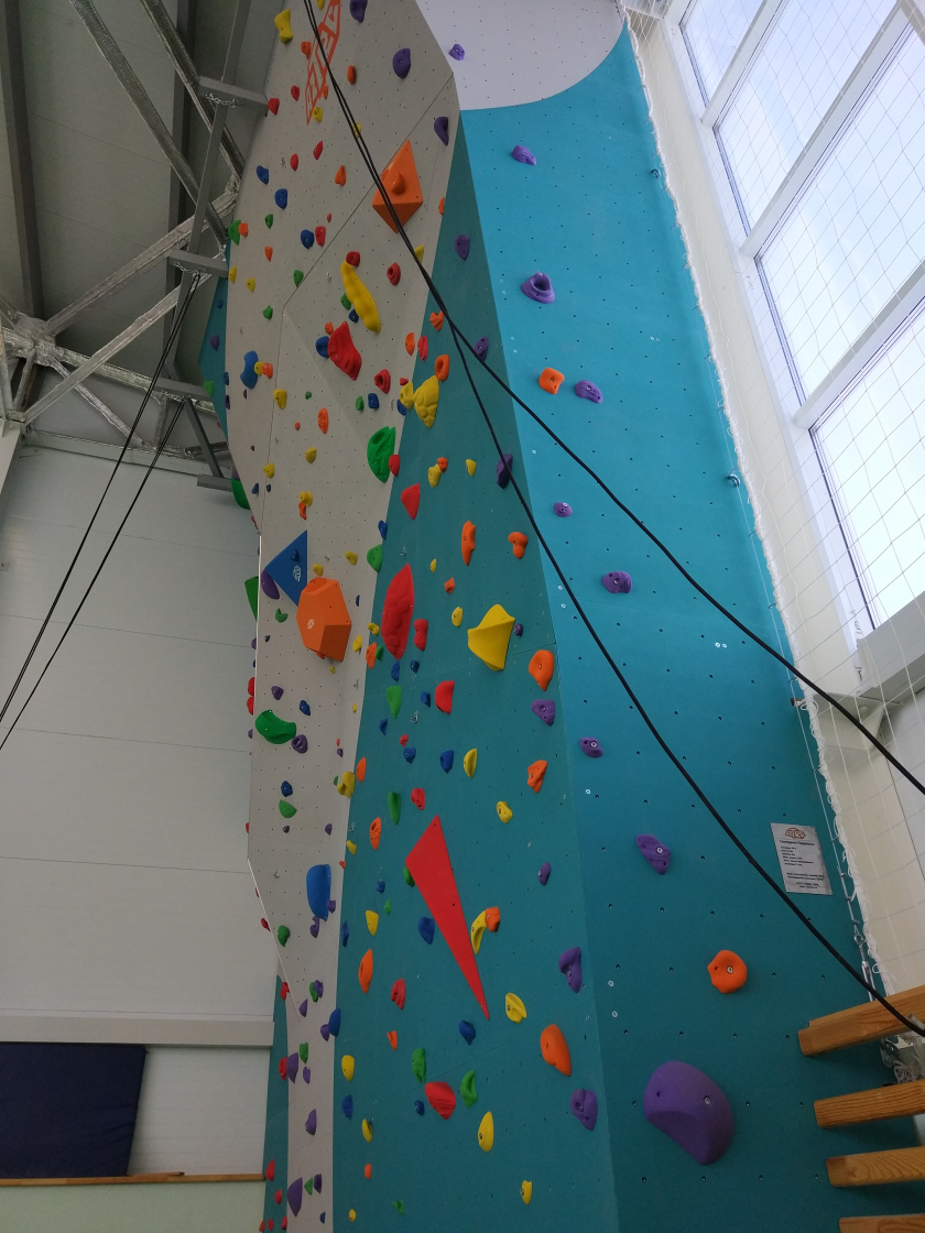 Climbing wall Aztec in SES after named V.S. Chumak 