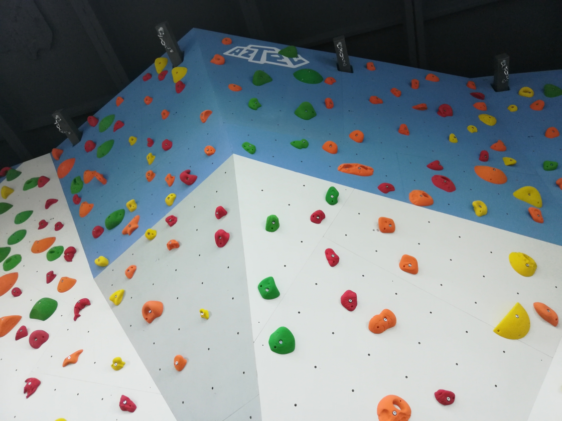 Climbing wall AZTEC for teen club "Alga"