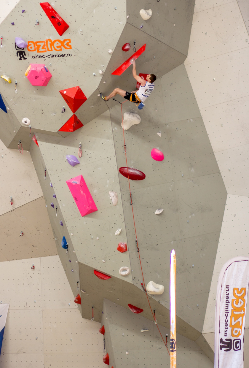 Climbing wall AZTEC in MSC "Raduga"