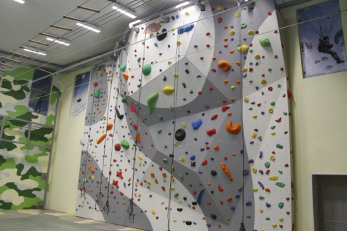 Climbing wall AZTEC in MBEI "Yelykaevskaya secondary school of Kemerovo oblast'"