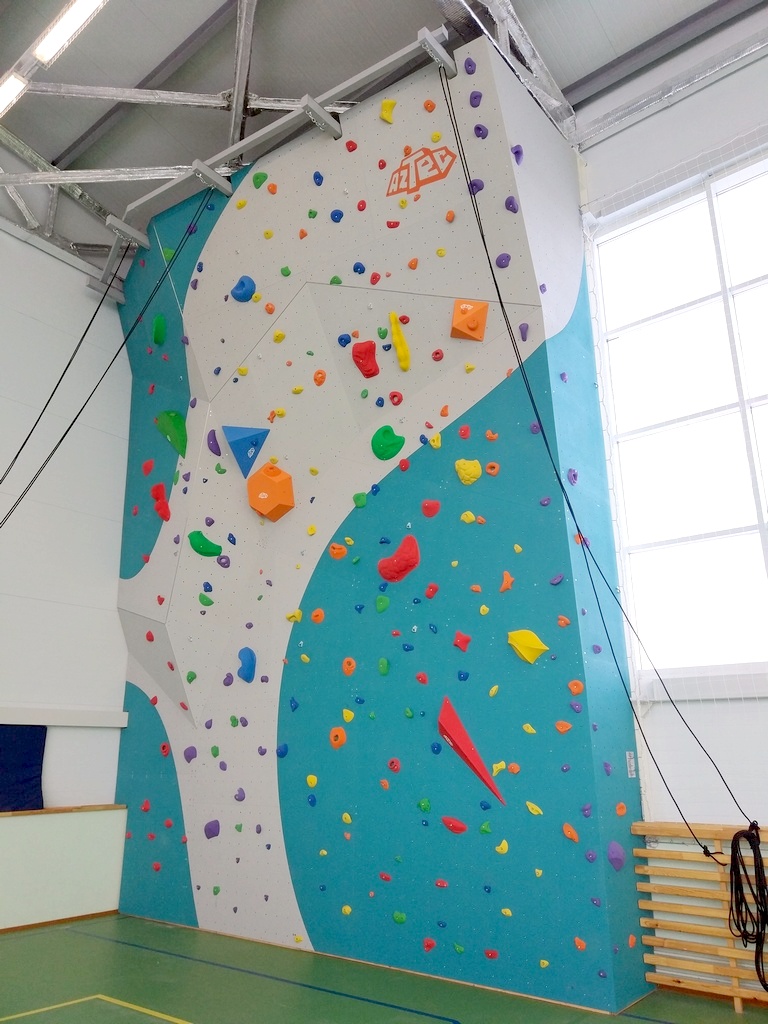 Climbing wall Aztec in SES after named V.S. Chumak 
