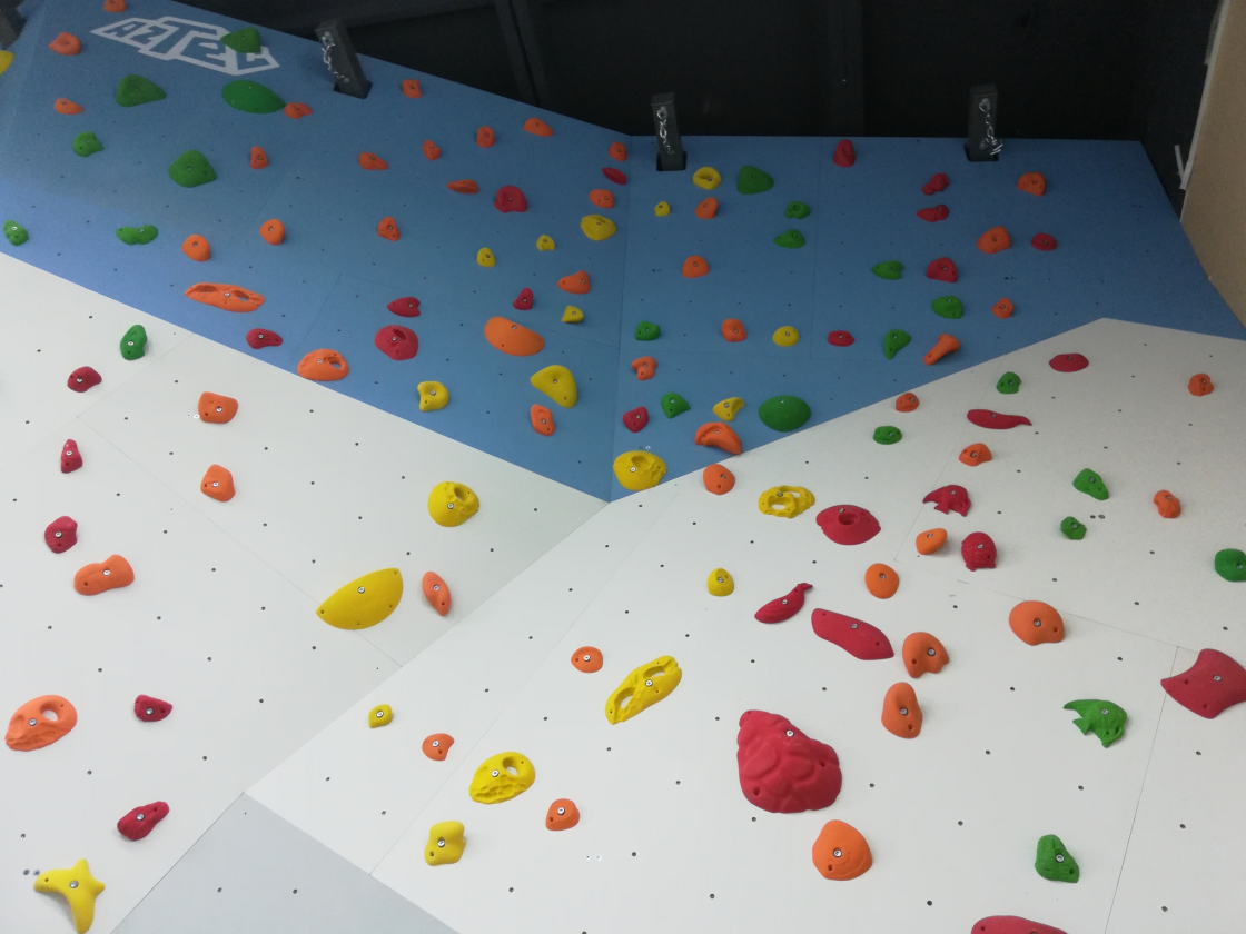 Climbing wall AZTEC for teen club "Alga"