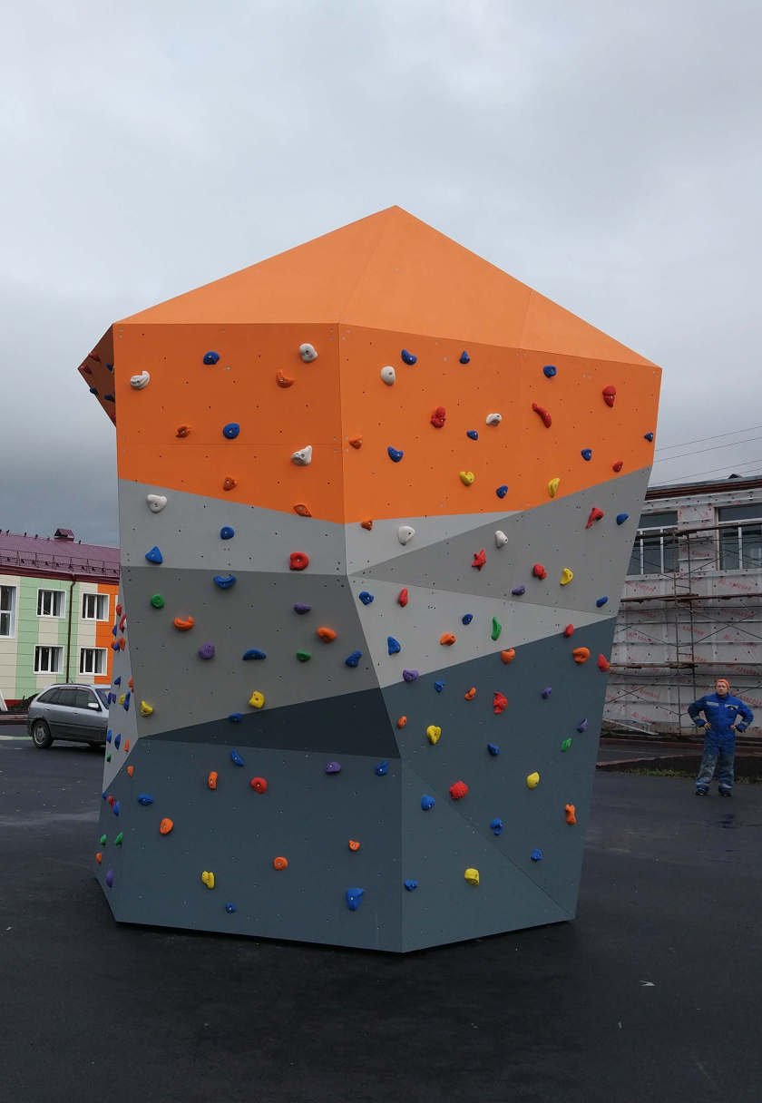 Climbing wall AZTEC for Secondary school №2