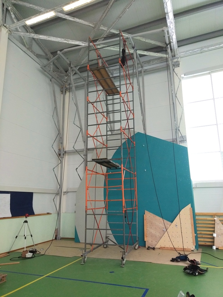 Climbing wall Aztec in SES after named V.S. Chumak 