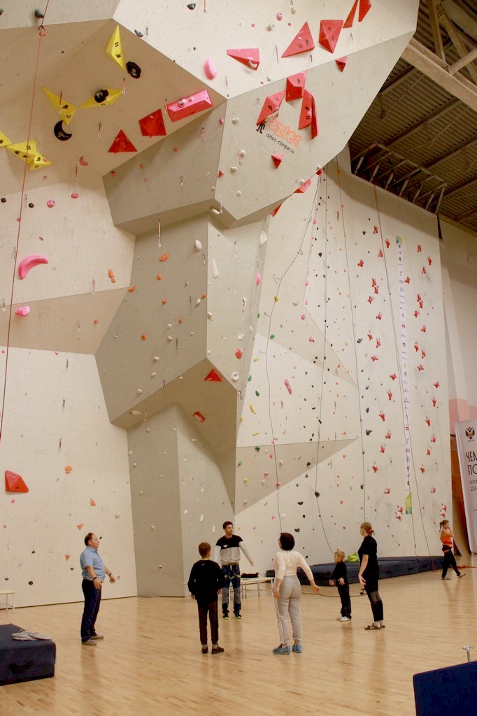 Climbing wall AZTEC in MSC "Raduga"