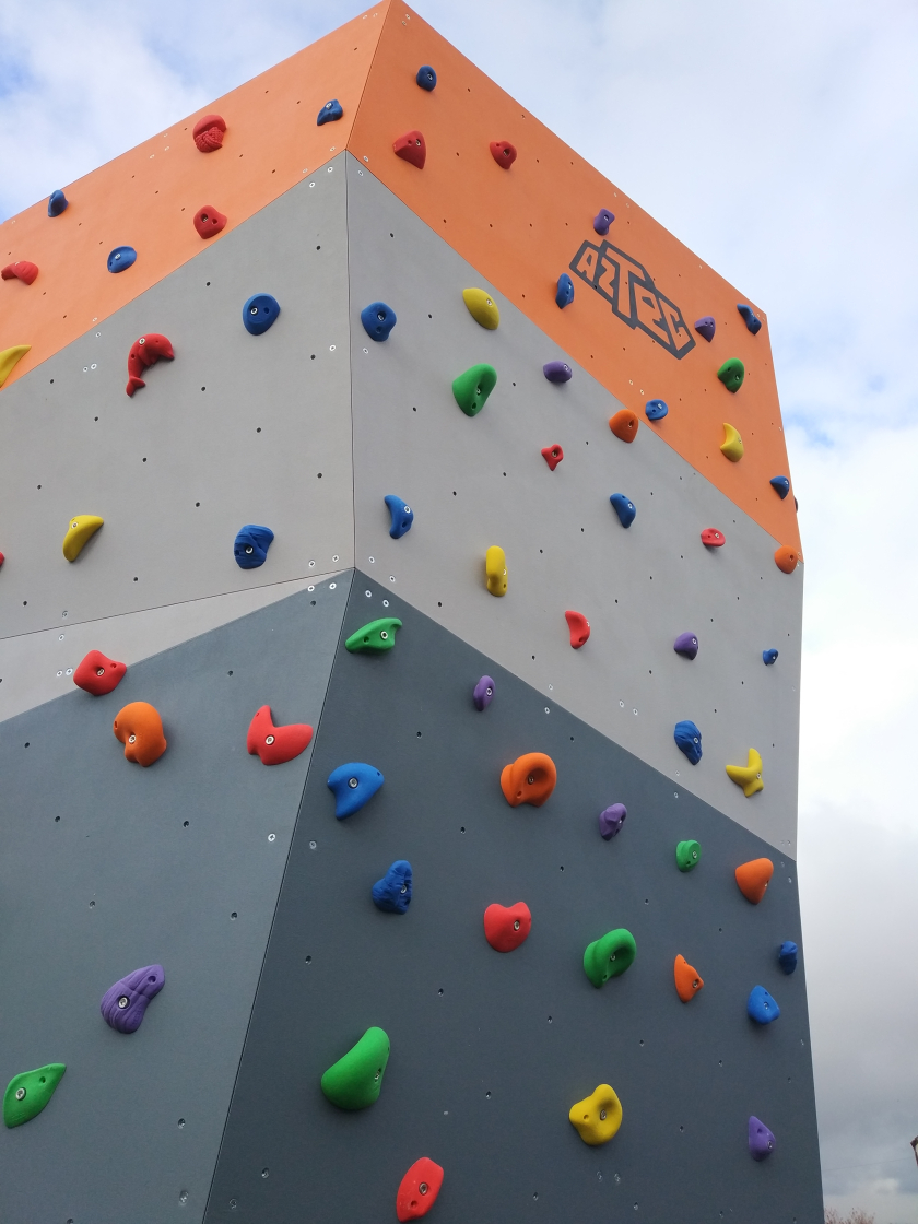 Climbing wall AZTEC for Secondary school №2